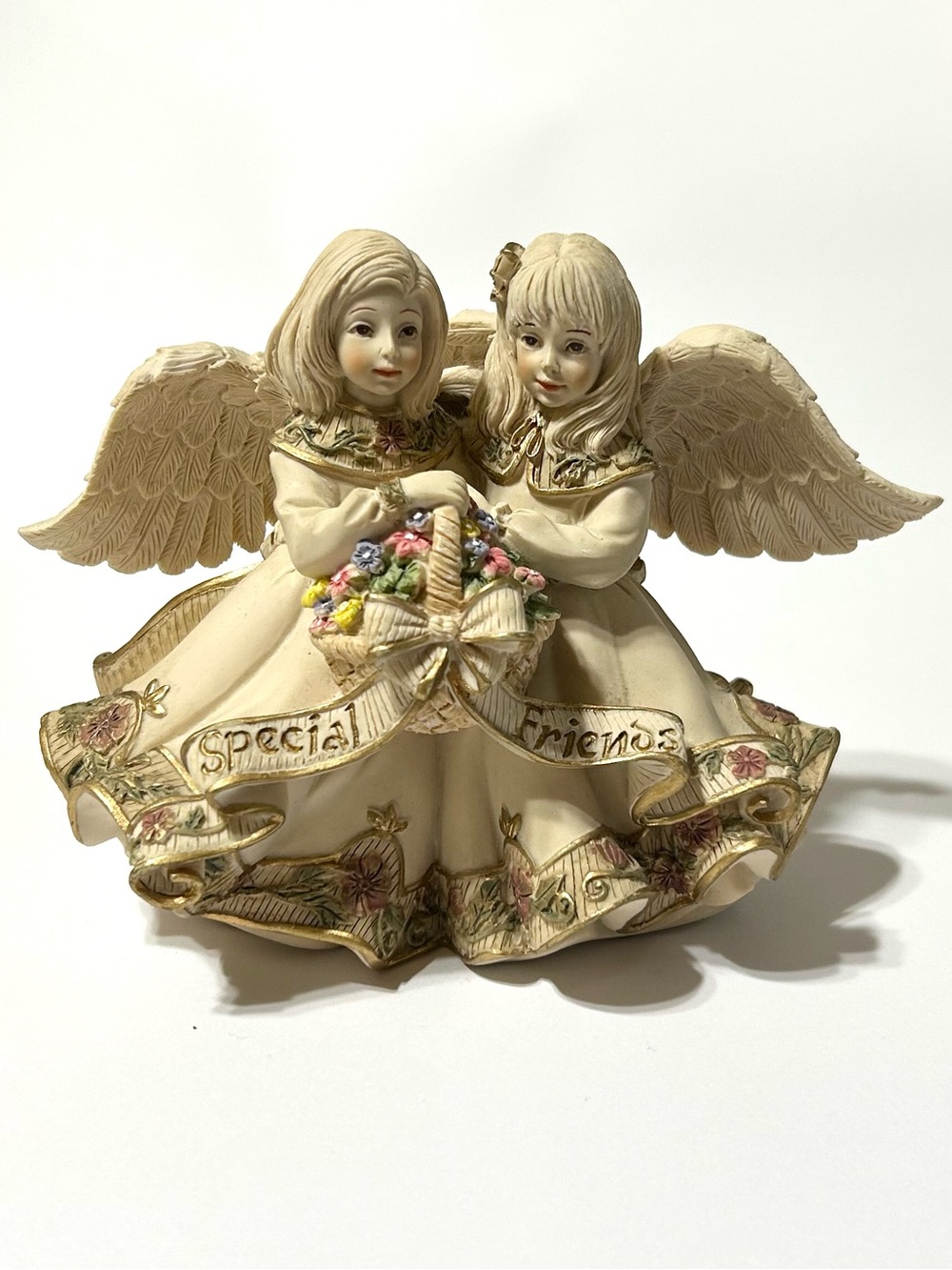 Sarah’s Angels “Special Friends” Figurine by Cheri Lane. Close Friendships